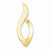 14k Gold Fits up to 6mm on Regular & 8mm on Fancy/Reversible Fancy Omega Slide Pendant, Adorable Pendants for Necklace