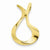 14k Gold Slide Pendant, Pendants for Necklace