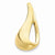 14k Gold Slide Pendant, Alluring Pendants for Necklace