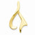 14k Gold Slide Pendant, Adorable Pendants for Necklace