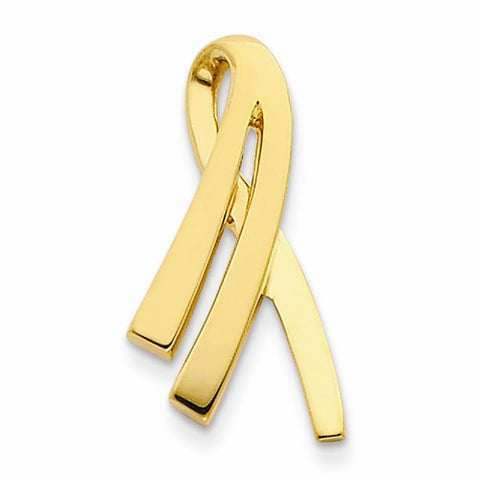 14k Gold Slide Pendant, Fine Pendants for Necklace