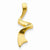 14k Gold Slide Pendant, Lovely Pendants for Necklace