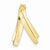 14k Gold Fits up to 5mm Omega, 6mm Reversible, Omega Slide Pendant, Adorable Pendants for Necklace
