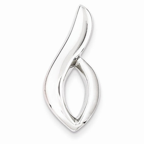 14k White Gold Fits up to 8mm on Either Style Omega, Omega Slide Pendant, Pretty Pendants for Necklace