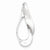 14k White Gold Fits up to 2mm Omega, 3mm Reversible, Omega Slide Pendant, Pendants for Necklace