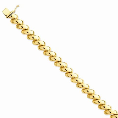 14K Yellow Gold San Marco Bracelet