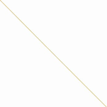 14K Yellow Gold Round Snake Chain