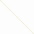 14K Yellow Gold Round Snake Chain
