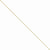 14K Yellow Gold Round Snake Chain