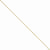14K Yellow Gold Round Snake Chain Bracelet