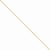 14K Yellow Gold Round Snake Chain