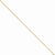 14K Yellow Gold Round Snake Chain