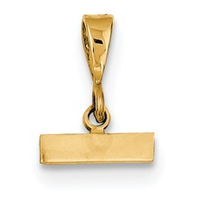 14ky Casted Small Polished Top Charm hide-image