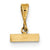 14ky Casted Small Polished Top Charm hide-image