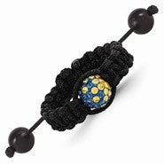 Swarovski Elements Morgantown Spirit Macrame Ring