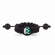 Swarovski Elements East Lansing Spirit Macrame Ring