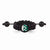 Swarovski Elements East Lansing Spirit Macrame Ring