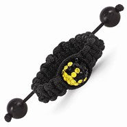 Swarovski Elements Iowa City Spirit Macrame Ring
