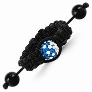 Swarovski Elements Durham Spirit Macrame Ring