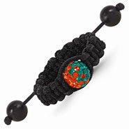 Swarovski Elements Coral Gables Spirit Macrame Ring