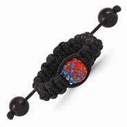 Swarovski Elements Charlottesville Spirit Macrame Ring