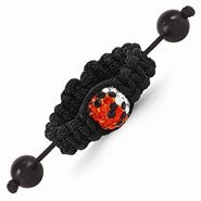 Swarovski Elements Knoxville Spirit Macrame Ring