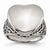 Stainless Steel Polished Heart, Size 7, Jewelry Ring