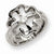 Stainless Steel CZ Ring