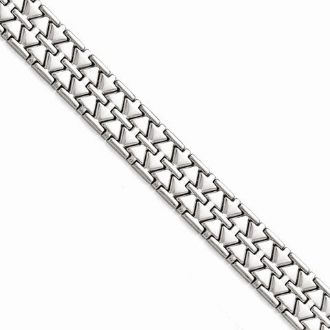 Stainless Steel Polished Fancy Link Bracelet