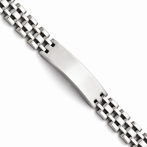 Stainless Steel Polished Id Bracelet