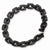 Stainless Steel Black Ip-Plated Bracelet