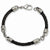 Stainless Steel Black Ip-Plated Bracelet