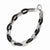 Stainless Steel Black Ip Plated Fancy Bracelet