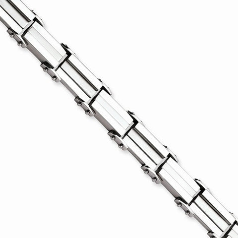 Stainless Steel Brushed & Polished Bracelet