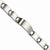 Stainless Steel Brushed & Polished Id Bracelet