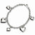 Stainless Steel Polished Hearts Bracelet