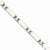 Stainless Steel White Enamel Bracelet