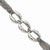Stainless Steel Multiple Chain with Ovals Bracelet