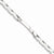 Stainless Steel & White Ceramic Bracelet