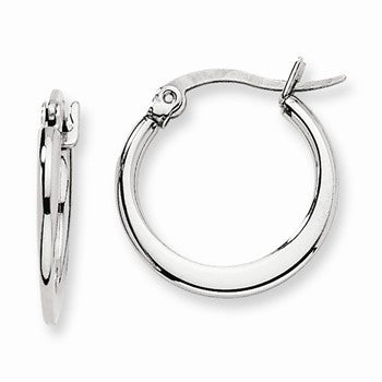 Stainle Steel 19mm Diameter Hoop Earrings