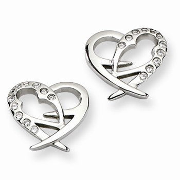Stainle Steel CZ Earrings