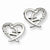 Stainle Steel CZ Earrings