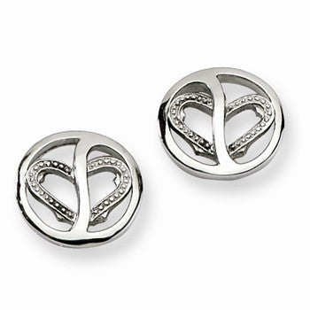 Stainle Steel CZ Earrings