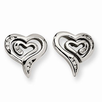 Stainle Steel CZ Earrings