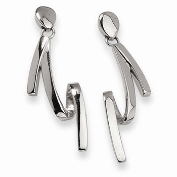Stainle Steel Polished Post Earrings