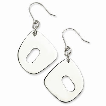 Stainle Steel Fancy Link Earrings
