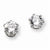 Stainle Steel 5mm CZ Stud Earrings