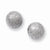 Stainle Steel Laser Cut 7mm Bead Post Earrings