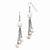 Stainle Steel Freshwater Cultured Pearl Shepherd Hook Earrings