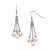 Stainle Steel Freshwater Cultured Pearl Shepherd Hook Earrings